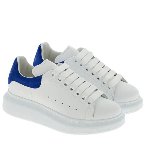 alexander mcqueen white sneakers women's.